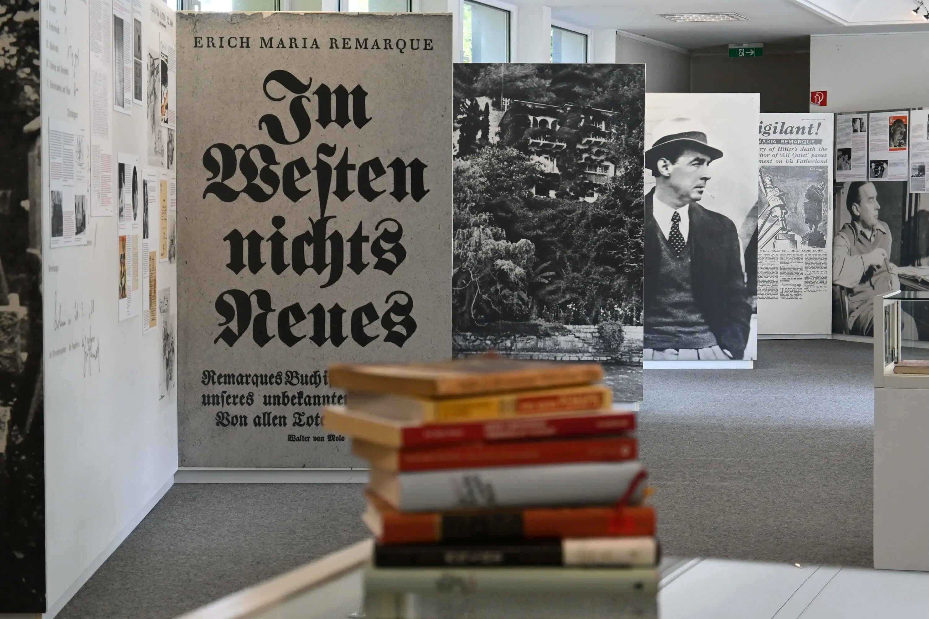 Innenansicht Erich Remarque-Friedenszentrum